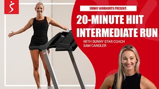 HIIT Intermediate Run | 20-Minutes