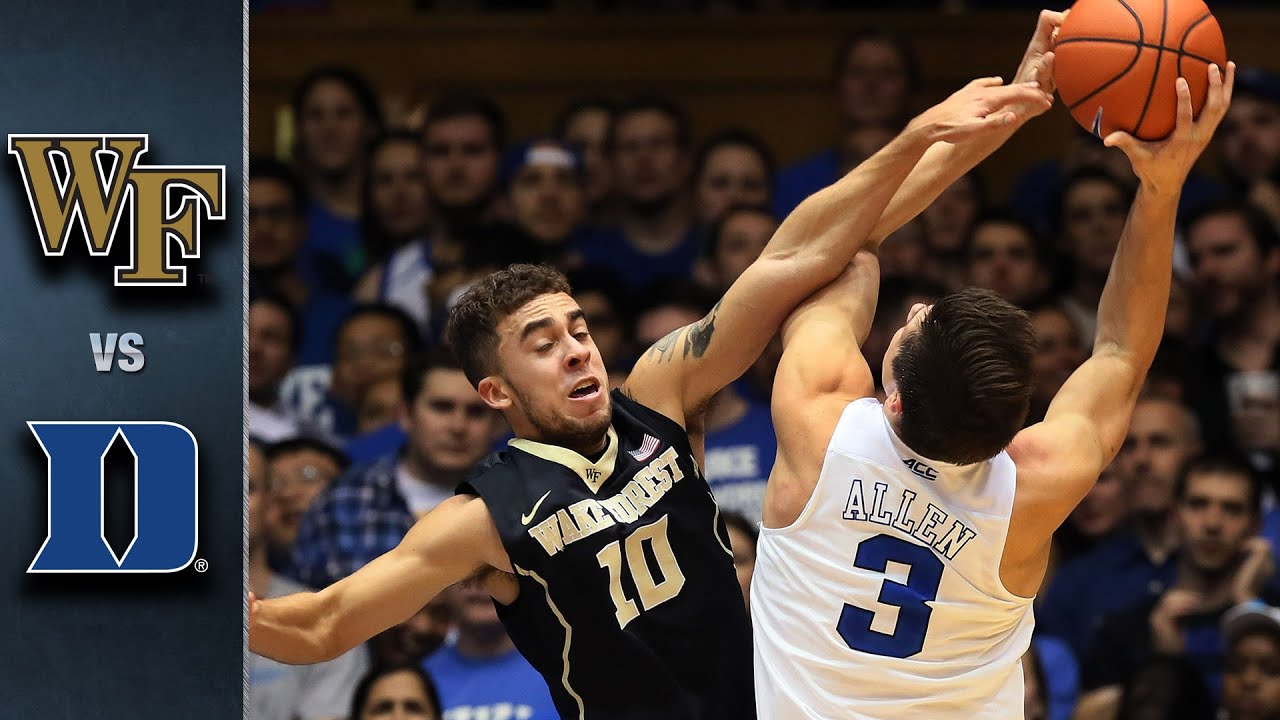 Wake Forest Vs. Duke Basketball Highlights (2015-16) - YouTube