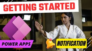 How to Create a Power App from Scratch and Show a Notification! Hello World in Power Apps.