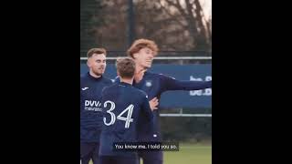 ANDERLECHT 'mic up' 18 year-old Lucas Stassin during a game