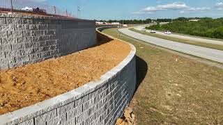 Commercial Retaining Wall