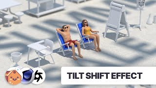 Create a Tilt-Shift effect in Octane for C4D | A Happy Toolbox Tutorial