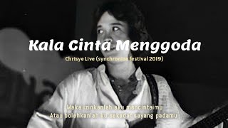 Kala Cinta Menggoda - Chrisye Live (Lirik Lagu) Viral tiktok Maka izinkanlah aku mencintaimu