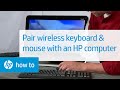 Pairing a Commercial Wireless Keyboard and Mouse with an HP Computer | HP Computers | HP