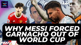 WHY MESSI FORCE ARGENTINA GARNACHO OUT OF WORLD CUP, Arsenal shocked by Mudryk price-tag #Mudryk