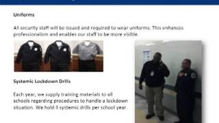 Safe and Secure Schools Presentation