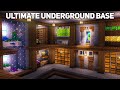 Minecraft: Ultimate Underground Base Tutorial (how to build)