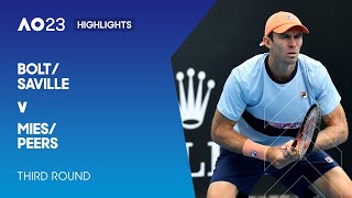 Bolt/Saville v Mies/Peers Highlights | Australian Open 2023 Third Round