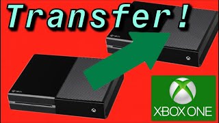 How to TRANSFER Xbox One DATA and GAMES to Another Xbox One!