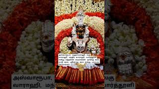 வாராஹி தாயின் மகின்மை #வார்த்தாளி #srivarahiammanhistoryintamil #astrology #varahisong