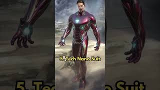 #Top 5 Marvels powerful suits  #shorts #youtubeshorts #mcu #viral #marvel