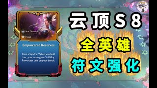 雲頂之弈S8【全英雄技能強化！1 5費全體】--【聯盟戰棋TFT】