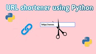 URL shortener using Python 😲 #urlshortener #python