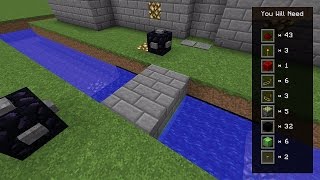 Minecraft Tutorial: Redstone Piston Drawbridge