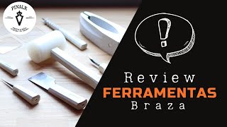 Ferramentas para trabalho em couro - Braza