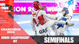 Amirmohammad NASIRAHMADI (IRI) vs Aristeidis PSARROS (GRE) | SF (M -51kg) | Chancheon 2024 WT J.C.