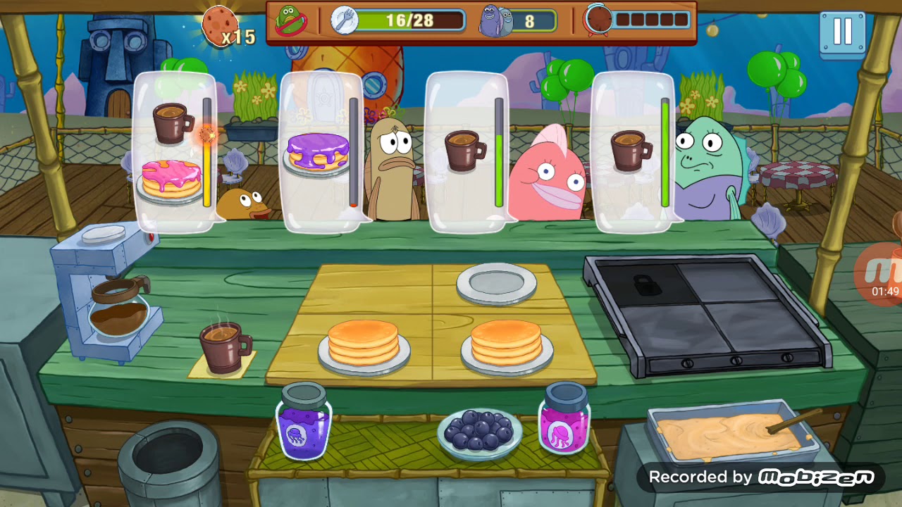 Jogando O Jogo Do Bob Esponja Youtube