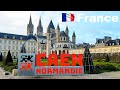 Caen France 🇫🇷 4K HDR 60fps Walking Tour 2023