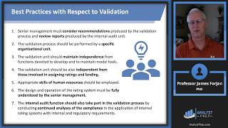 Validating Rating Models (FRM Part 2 2025 – Book 3 – Chapter 10)