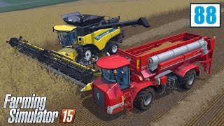 Nowoczesne żniwa (Farming Simulator 15 #88), gameplay pl