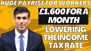 !*WORKERS IN UK GETTING £1,600 A MONTH*! HUGE ANNOUNCEMENT LOWERING THE INCOME TAX RATE!