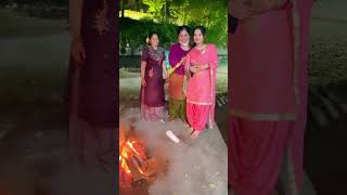 Lohri di vadhaiyan sab nu | our first lohri (2022) #lohri #shorts #lohricelebration #suit #viral