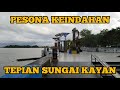 Pesona Keindahan Pagi Hari Tepian Sungai Kayan Tanjung Selor