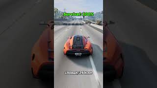 Koenigsegg Regera vs. 100ft Pothole