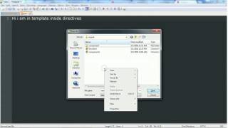 AngularJS tutorial (Chapter 7) Part3 - templateUrl