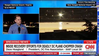 President Hoagland appears on CNN to discuss DC Firefighters' response to tragedy on the Potomac.