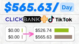 Extra +$500 (Day) • ClickBank Affiliate Marketing with TikTok