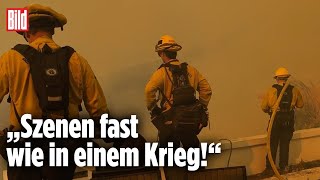 LOS ANGELES: Feuer gerät erneut außer Kontrolle