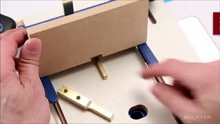 Rockler Router Table Box Joint Jig 쏘비트 자막제공