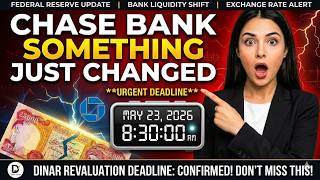 🚨 Chase Bank & 25,000 Iraqi Dinar Note Update: Something Just Changed! 🔥18