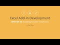 excel add in development ep 02 building modern userforms