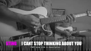 I CANT STOP THINKING ABOUT YOU Guitar Cover (Tone for fractal audio fm3 / fm9)