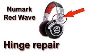 Fixing a hinge on Numark Red Wave Dj Headphones