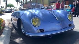 slammed 1958 Porsche Speedster replica Las Vegas gears and grinds