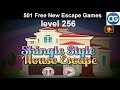 [Walkthrough] 501 Free New Escape Games level 256 - Shingle style house escape - Complete Game