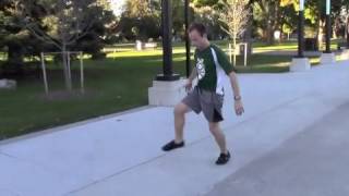 Zach and Cass Footbag Victoria Park London Ontario