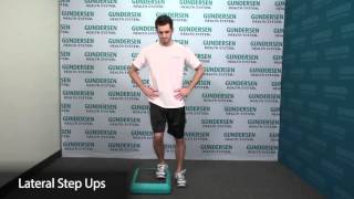 20 Lateral Step Ups