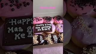 Donat ulang tahun #idejualan #donat #donatultah