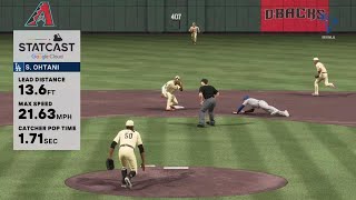 SHOHEI OHTANI got caught stealing. MLB The Show 24