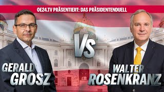 Das Präsidenten-Duell: Grosz vs. Rosenkranz