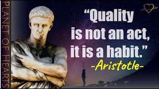 Aristotle: LIFE CHANGING Quotes | Ancient Greek Philosophy