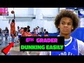 Rondo's Son vs 6th GRADE DUNKER!!! - Balling on the Beach Class of 2030