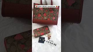 🍓COACH Spring collection 🍓 #gifts #shopping #purse