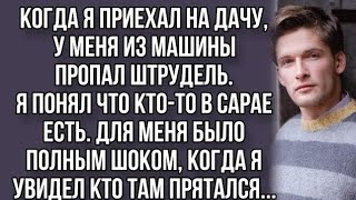 Я оцепенел когда увидел кто прятался в сарае, и украл у меня штрудель...