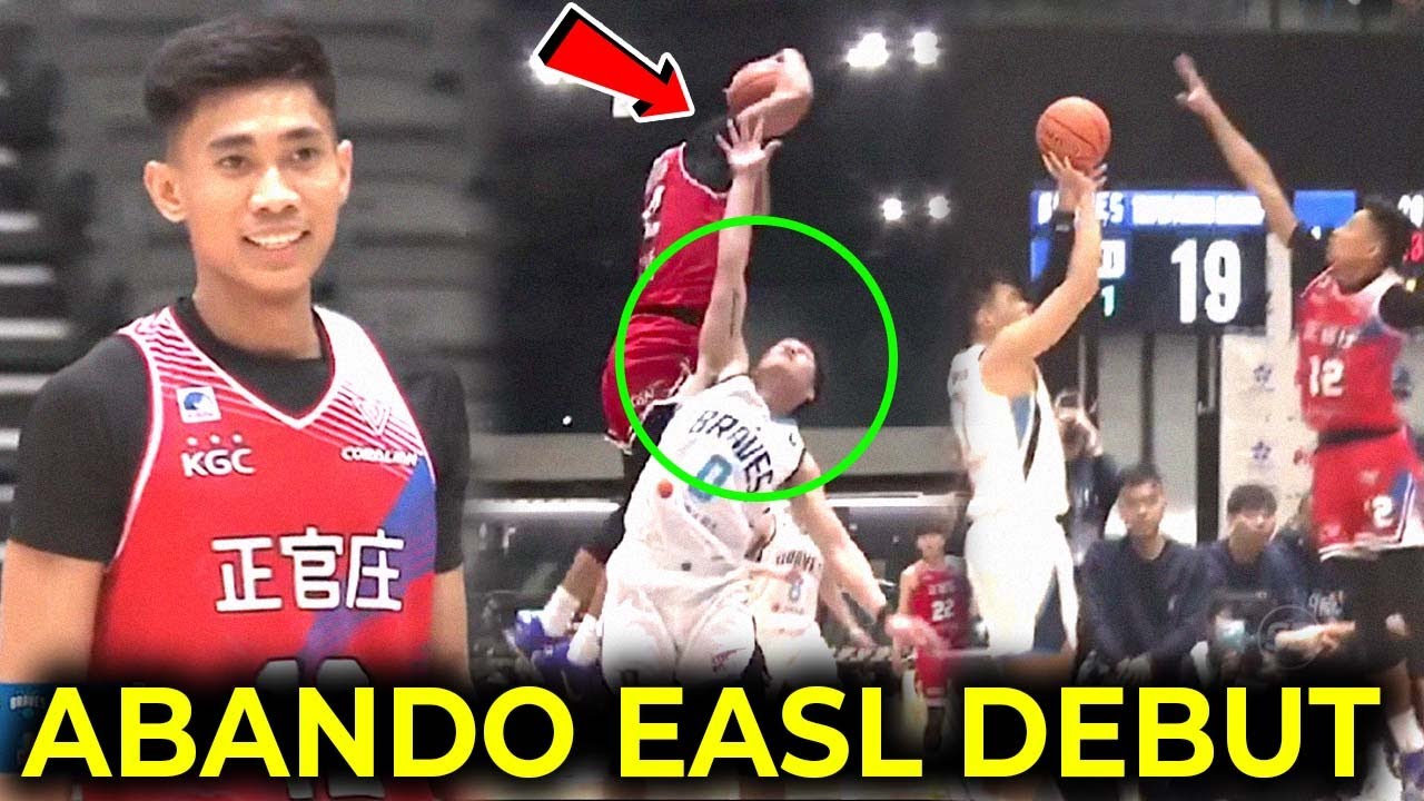 Rhenz Abando Nagpa-BILIB Sa Japan, EASL Debut! | Makakalaban Si ...