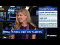 stifel ceo on financials and trade